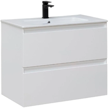 Тумба под раковину Allen Brau Eclipse 1.E1002.WM 2.0, 80 см, подвесная, белый матовый