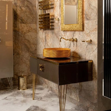 Тумба под раковину Armadi Art Lucido 770-100-BB, 100 см, подвесная, цвет бронза