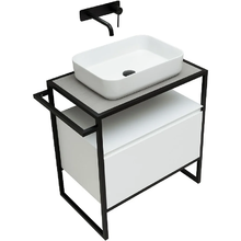 Тумба под раковину Allen Brau Priority 1.31001.WM, 70 см, напольная, белый матовый