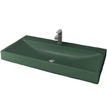 Раковина Bocchi Scala Arch 1079-027-0126, 100 см, фарфор, зеленая