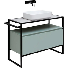 Тумба под раковину Allen Brau Priority 1.31003.PWM, 100 см, напольная, папирус матовый