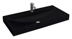 Раковина Bocchi Scala Arch 1079-005-0126, 100 см, фарфор, черная