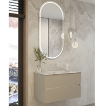 Тумба под раковину Armadi Art Vallessi 837-080-C mat, 80 см, подвесная, цвет кашемир матовый