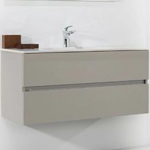 Тумба под раковину Armadi Art Vallessi 837-100-C mat, 100 см подвесная, кашемир матовый