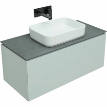 Тумба под раковину Allen Brau Infinity 1.21004.PWM, 100 см, подвесная, папирус матовый