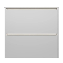 Тумба под раковину Allen Brau Activity 1.34013.WM, 90 см, подвесная, белый матовый/олива браш