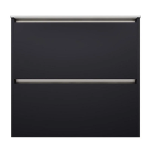 Тумба под раковину Allen Brau Activity 1.34011.AM, 70 см, подвесная, антрацит матовый/олива браш