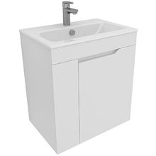 Тумба под раковину Aquanet Практика 330453, 60 см, цвет белый матовый