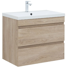 Тумба под раковину Aquanet Нота New 334198, 75 см, цвет дуб светлый