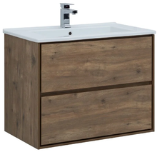 Тумба под раковину Aquanet Милан 339968, 85 см, цвет дуб рустикальный