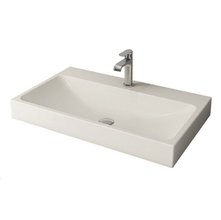 Раковина Bocchi Scala Arch, 1078-014-0126, 81 см, фарфор, кремовая