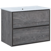 Тумба под раковину Aquanet Милан 339969, 85 см, цвет дуб рошелье