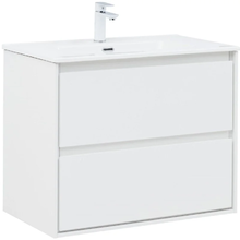 Тумба под раковину Aquanet Милан 336369, 80 см, цвет белый