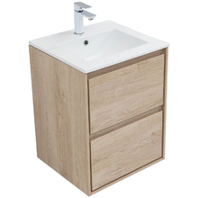 Тумба под раковину Aquanet Милан 336381, 50 см, цвет дуб светлый