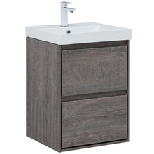 Тумба под раковину Aquanet Милан 336371, 50 см, цвет дуб рошелье