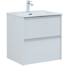 Тумба под раковину Aquanet Вита 330473, 60 см, подвесная, цвет белый матовый