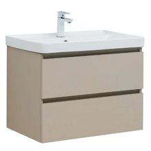 Тумба под раковину Aquanet Вега 2.0, 337942, 70 см, подвесная, бежевый soft touch