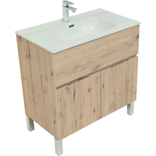 Тумба под раковину Aquanet Алвита New 277553, 80 см, цвет дуб веллингтон белый