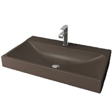 Раковина Bocchi Scala Arch, 1078-025-0126, 81 см, фарфор, кофейная