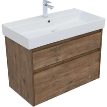 Тумба под раковину Aquanet Nova Lite 249954, 85 см, цвет дуб рустикальный