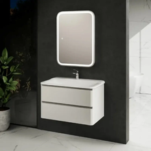 Тумба под раковину Aquame S4 AQM900480WH, 80 см, подвесная, цвет белый