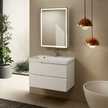 Тумба под раковину Aquame S3 AQM900380WH, 80 см, подвесная, цвет белый