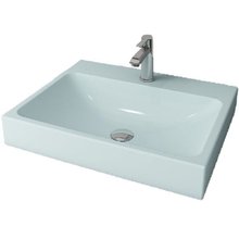 Раковина Bocchi Scala Arch 1077-029-0126, 60 см, фарфор, светло-голубая