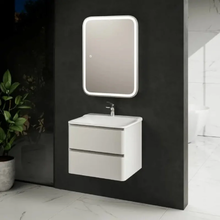 Тумба под раковину Aquame S4 AQM900460WH, 60 см, подвесная, цвет белый