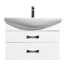 Тумба под раковину Акватон Адель, 1A193801AF010, 80 см, подвесная, белая