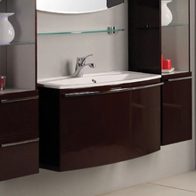 Тумба под раковиной Aquaton Севилья 1A126401SE340, 95 см, подвесная, цвет гранат