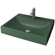 Раковина Bocchi Scala Arch 1077-027-0126, 60 см, фарфор, зеленая