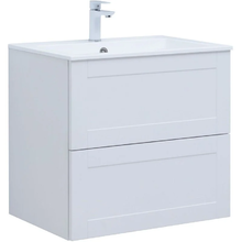 Тумба под раковину Aquanet Терра 70 см, 313233, белый матовый