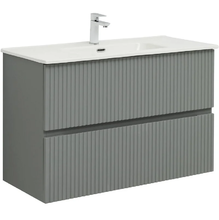 Тумба под раковину Aquanet Джейн 100 см (Flat), 335436, цвет мисти грин