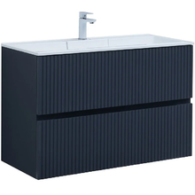 Тумба под раковину Aquanet Джейн 100 см (Flat), 335431, цвет маренго