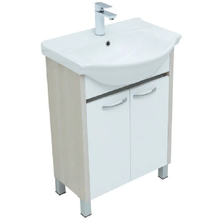 Тумба под раковину Aquanet Донна, 273996, 60 см, цвет белый дуб