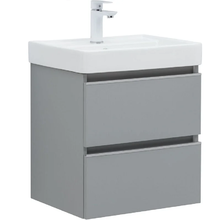 Тумба под раковину Aquanet Вега 2.0, 337958, 50 см, подвесная, мисти грин soft touch