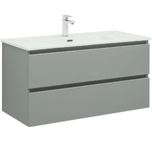 Тумба под раковину Aquanet Вега 2.0, 337957, 100 см, подвесная, мисти грин soft touch