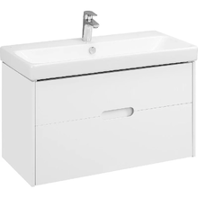 Тумба под раковину Акватон Оливия, 1A254401OL010, 90 см, подвесная, цвет белый матовый