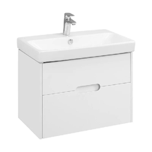 Тумба под раковину Акватон Оливия, 1A254301OL010, 70 см, подвесная, цвет белый матовый