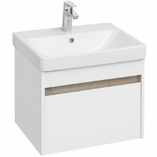 Тумба под раковину Акватон Марти, 1A263201MY010, 55 см, подвесная, цвет белый