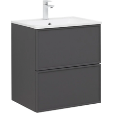 Тумба под раковину Aquanet Арт 60 см, 329063, цвет ясень графит