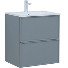 Тумба под раковину Aquanet Арт 60 см, 313274, цвет мисти грин