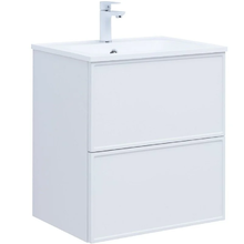 Тумба под раковину Aquanet Арт 60 см, 313254, белый матовый