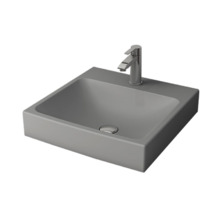 Раковина Bocchi Scala Arch 1076-006-0126, 48 см, фарфор, серая