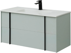 Тумба под раковину Allen Brau Reality подвесная 100 см, цвет папирус матовый, 1.32007.PWM