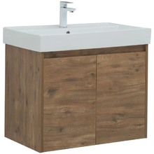 Тумба под раковину Aquanet Nova Lite 75, 2 дверцы, дуб рустикальный, 298852