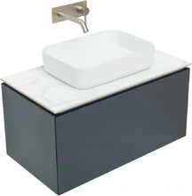 Тумба под раковину Allen Brau Infinity 85, антрацит матовый, 1.21002.AM