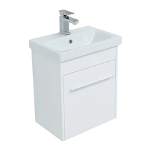 Тумба под раковину Aquanet Августа 50 (Moduo Slim), подвесная, белый глянец, 00274015