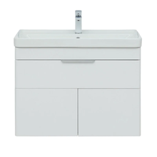 Тумба под раковину Aquanet Ирис new 70, подвесная, 1 ящик 2 фасада, белый глянец, 00310149