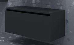 Тумба под раковину Armadi Art Flat 60 см, антрацит глянцевый vallessi uno-s, 897-060-A glossy